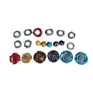 Beyblades Burst Tops Lot of 20 Parts Energy Layers Forge Discs Performance Tips